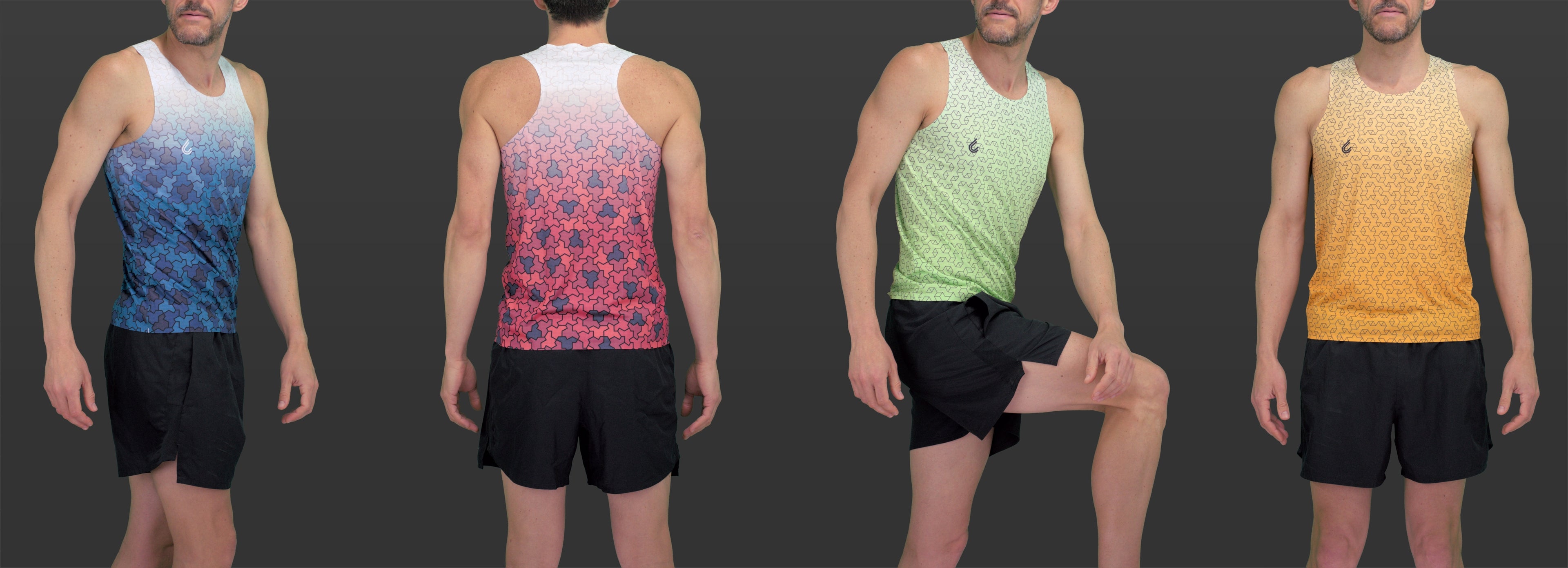 Carmac Running sample singlets collections