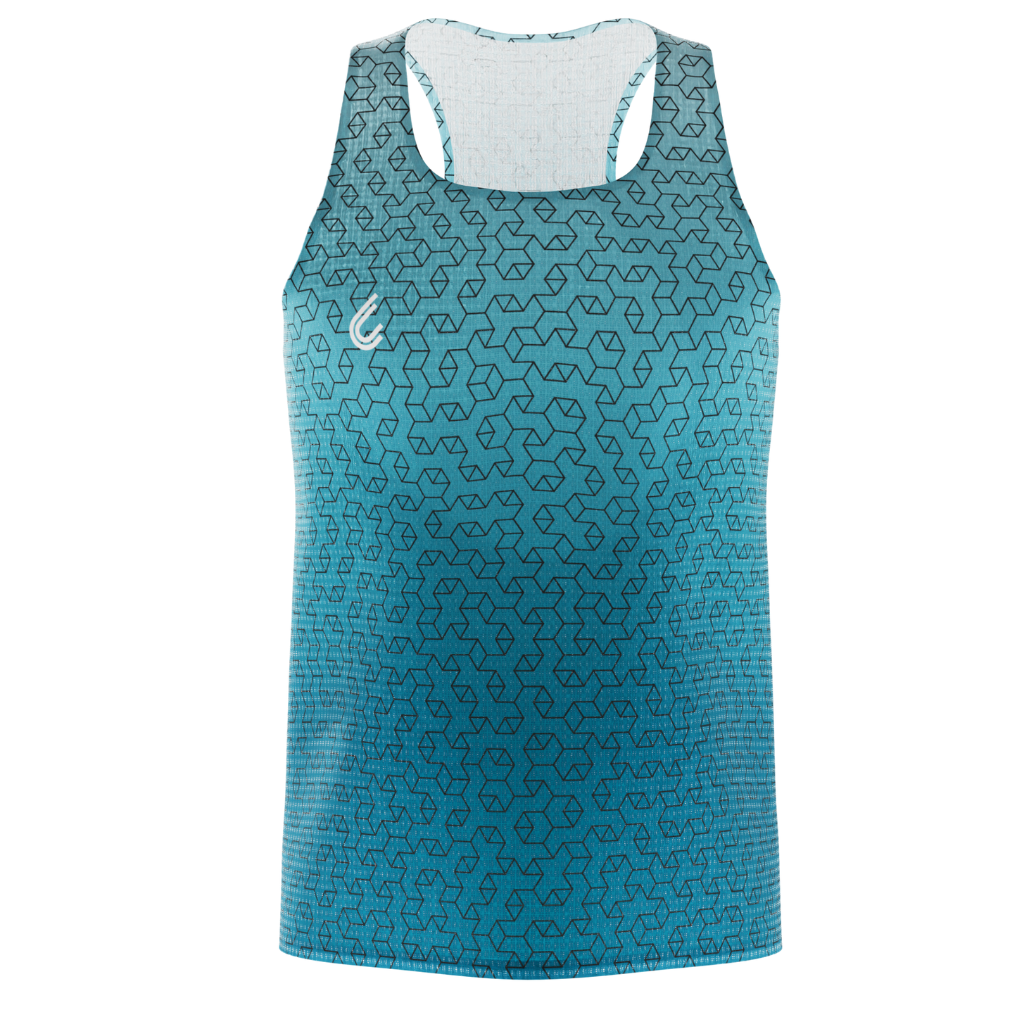 Running singlet. Hitomezashi 03