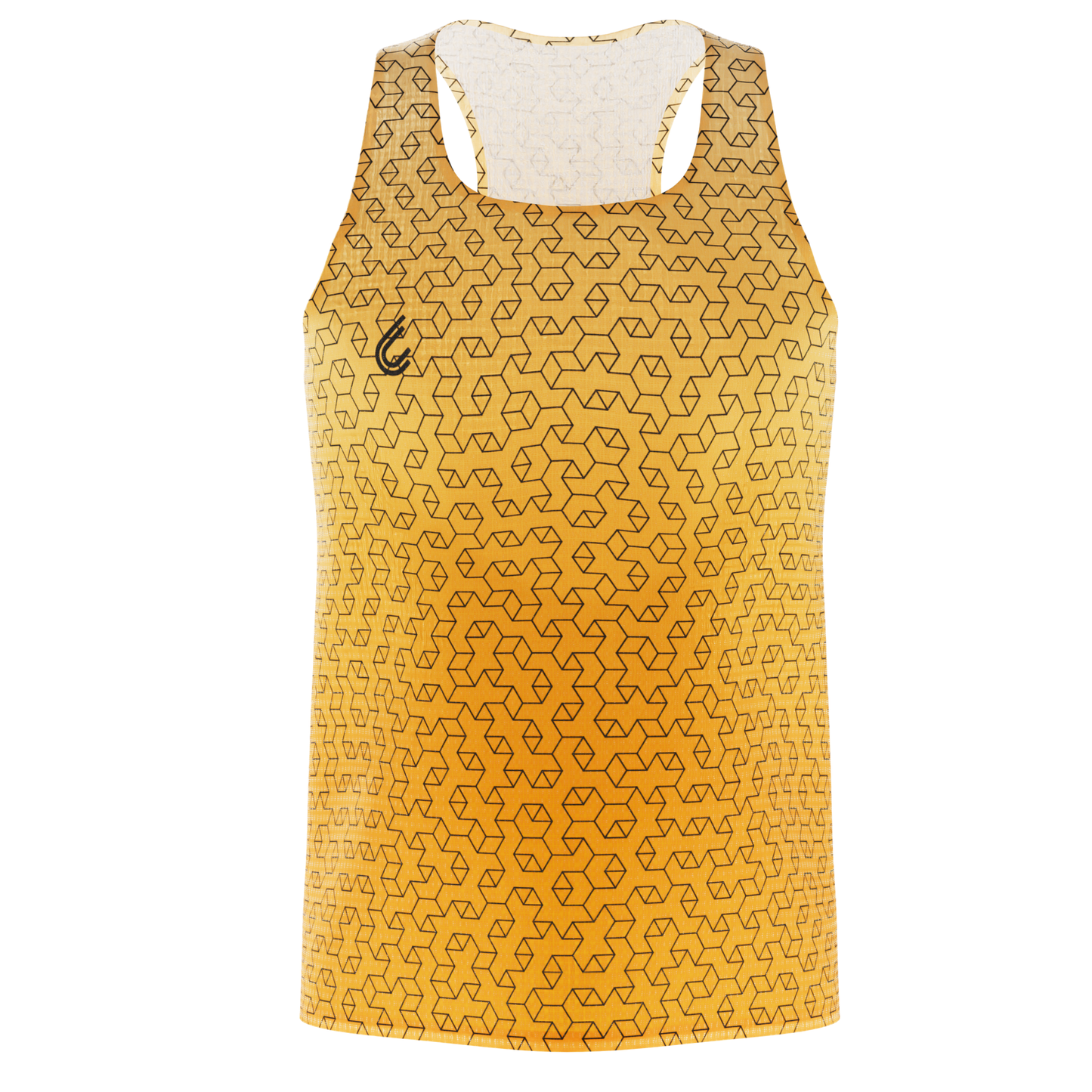 Running singlet. Hitomezashi 04